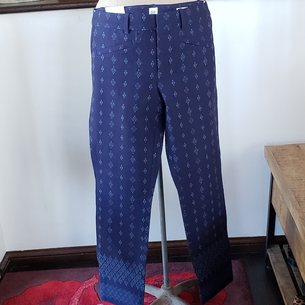 NWT Blue Print Gap Skinny Ankle Capri Pants 6